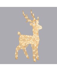 Renna 3D H85 Acrilico Soft 120 Dual LED Bianco Caldo/Freddo