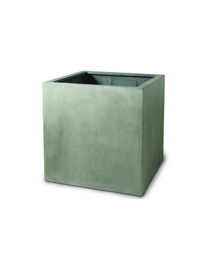 Vaso Moderno Square 45cm Concrete lite Vaso Moderno Square 45cm Concrete lite