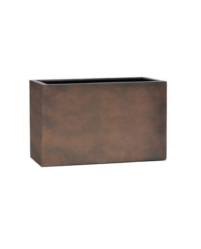 Vaso Moderno Chester 100cm rusty Paolelli