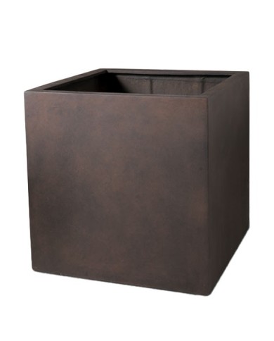 Vaso Moderno Square 60X60X60cm Rusty Lite Paolelli Vaso Moderno Square 60X60X60cm Rusty Lite Paolelli