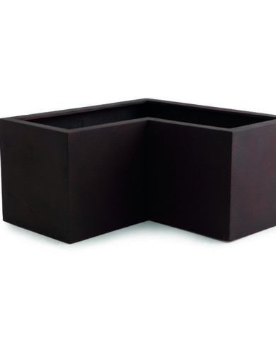 Vaso Moderno Aspen Angolo 90X90X45cm Rusty Lite Paolelli Vaso Moderno Aspen Angolo 90X90X45cm Rusty Lite Paolelli
