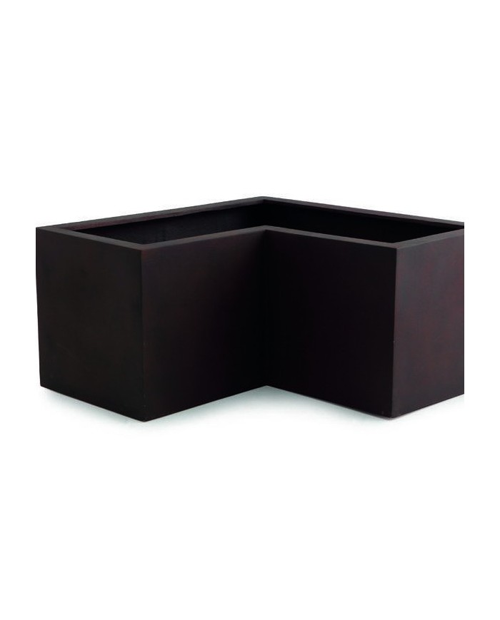 Vaso Moderno Aspen Angolo 90X90X45cm Rusty Lite Paolelli Vaso Moderno Aspen Angolo 90X90X45cm Rusty Lite Paolelli