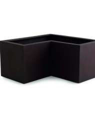 Vaso Moderno Aspen Angolo 90X90X45cm Rusty Lite Paolelli Vaso Moderno Aspen Angolo 90X90X45cm Rusty Lite Paolelli