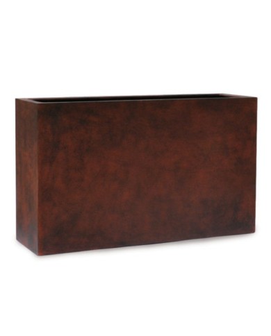 Vaso Moderno Belfast 1 65X25X55cm Rusty Lite Paolelli