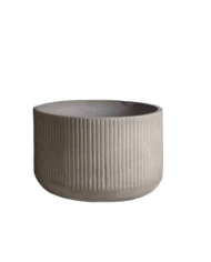 Vaso Moderno Riga 80x63 2 Natural Paolelli