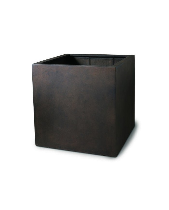 Vaso Moderno Square Rusty Lite Paolelli