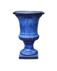 Vaso Moderno Alberobello 56X80cm Blue Paolelli