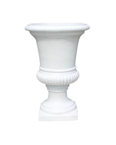 Vaso Moderno Alberobello 56X80cm White Paolelli