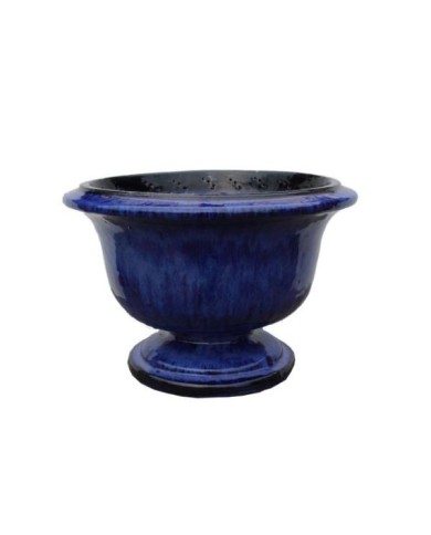 Vaso Moderno Margaux  39X26cm Blue Paolelli