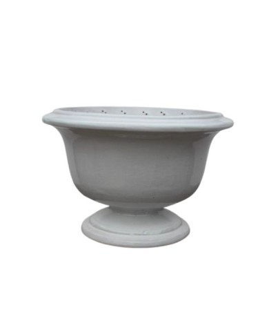 Vaso Moderno Margaux 39X26cm White Paolelli
