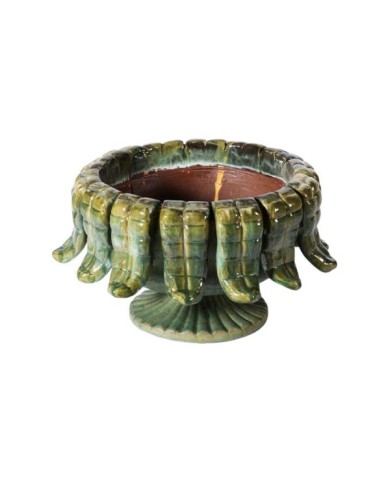 Vaso Moderno Ophelia 64X39cm Verde Paolelli