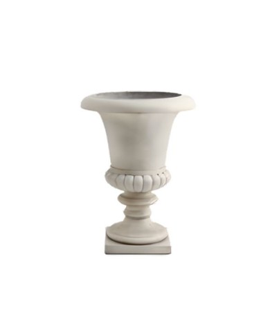 Vaso Moderno Morganna Antique 58X76cm White Paolelli