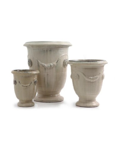 Vaso Moderno Anduze Avorio Paolelli