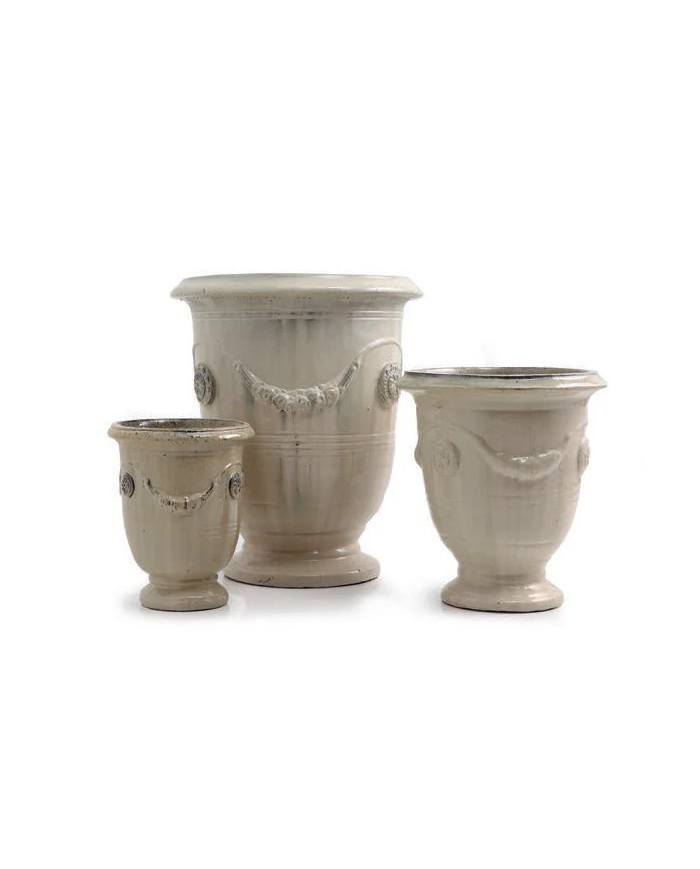 Vaso Moderno Anduze Avorio Paolelli