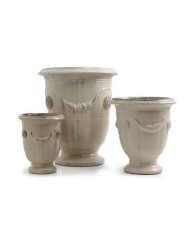 Vaso Moderno Anduze Avorio Paolelli