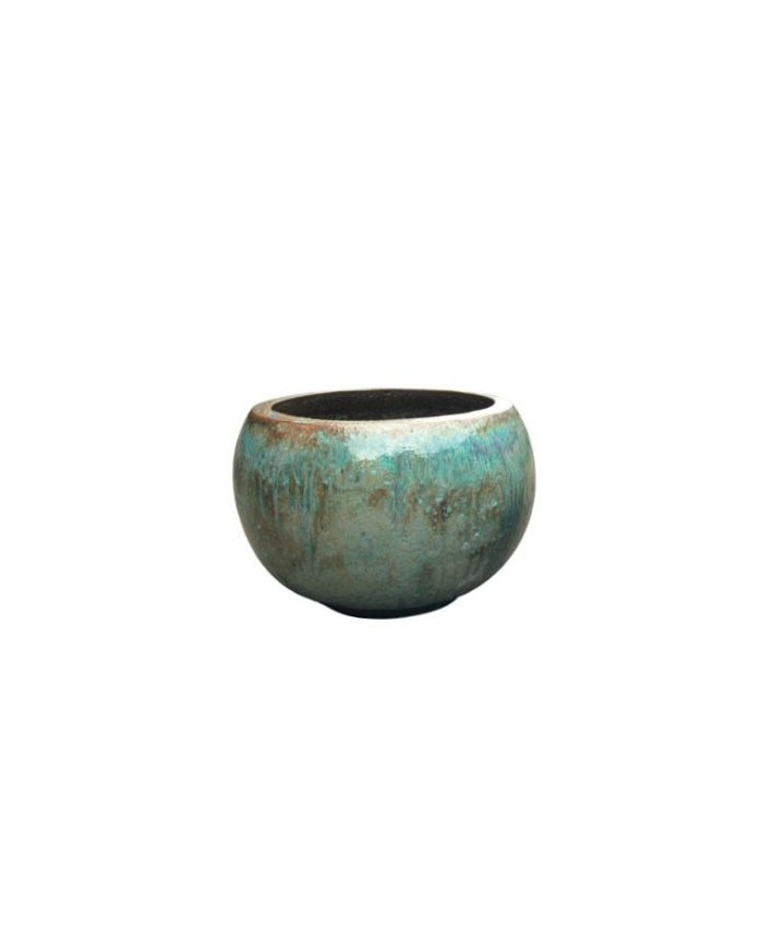 Vaso Moderno Sqat 66x47cm Green Paolelli