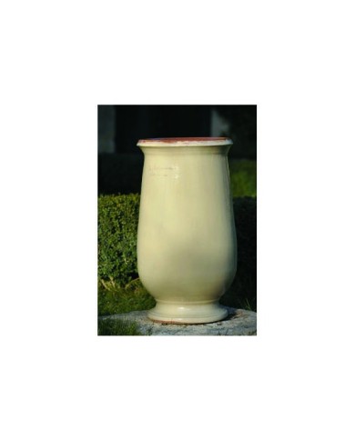 Vaso Moderno Jarre 40x71 Avorio Paolelli