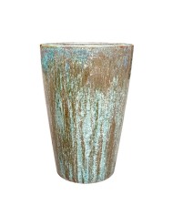 Vaso Moderno Long Pot Opal Green Paolelli