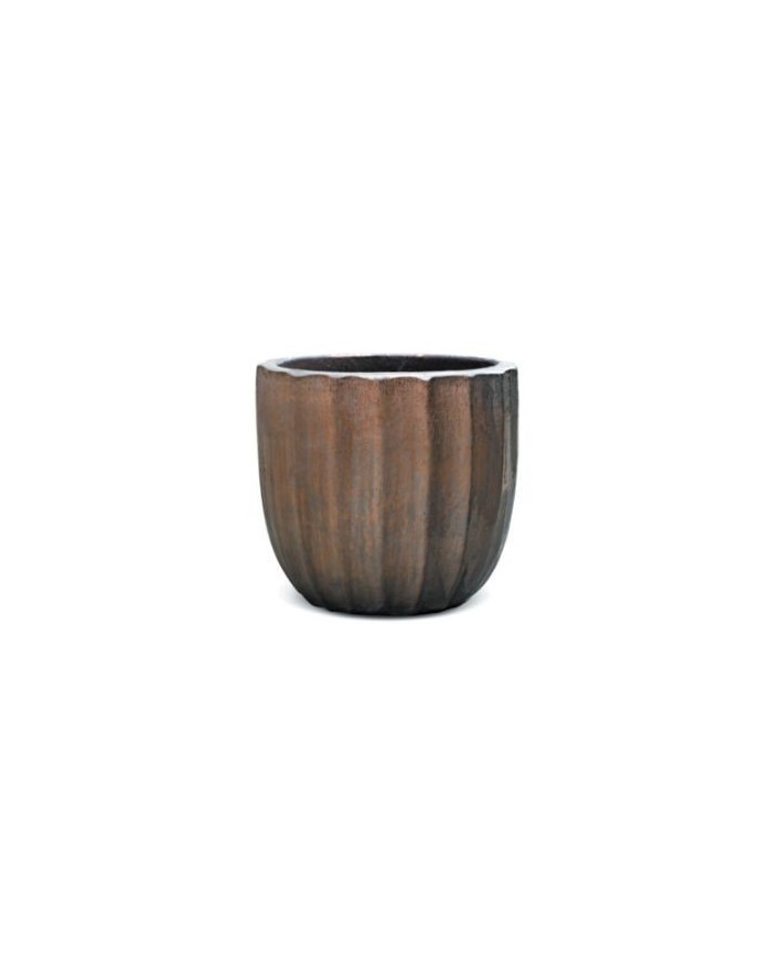 Vaso Moderno Pag 53x49 Bronze Paolelli