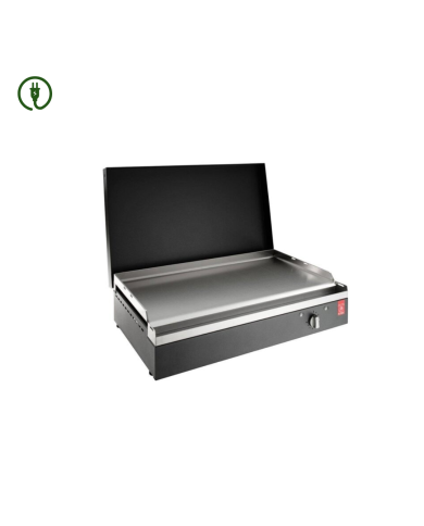 Piastra Barbecue Elettrica Rock 80.El da appoggio