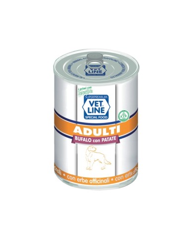 Cibo umido per cani Vet Line adulti bufalo 400 g