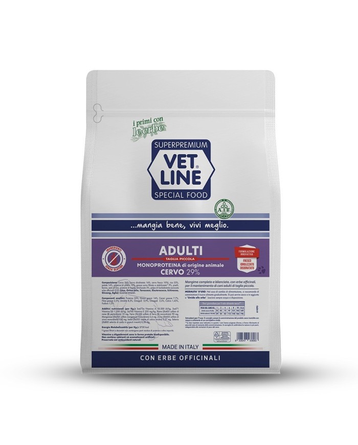 Crocchette per cani Vet Line adulti taglia piccola 800 g