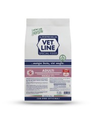 Crocchette per cani Vet Line adulti maiale 3 kg