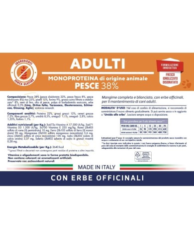 Crocchette per cani Vet Line adulti pesce 3 kg
