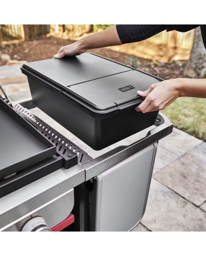 Contenitore da incasso per ripiano laterale Weber