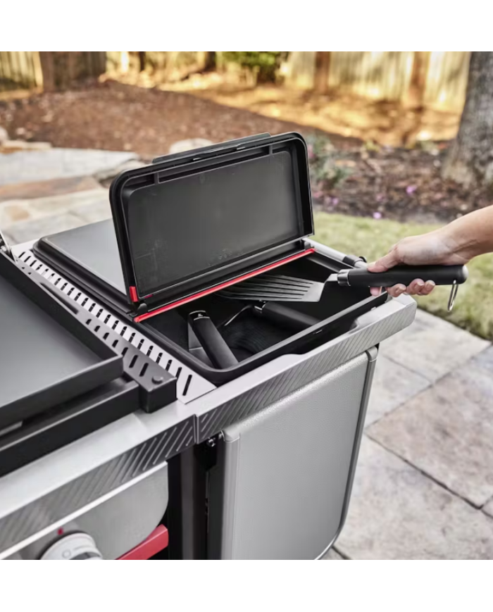 Contenitore da incasso per ripiano laterale Weber