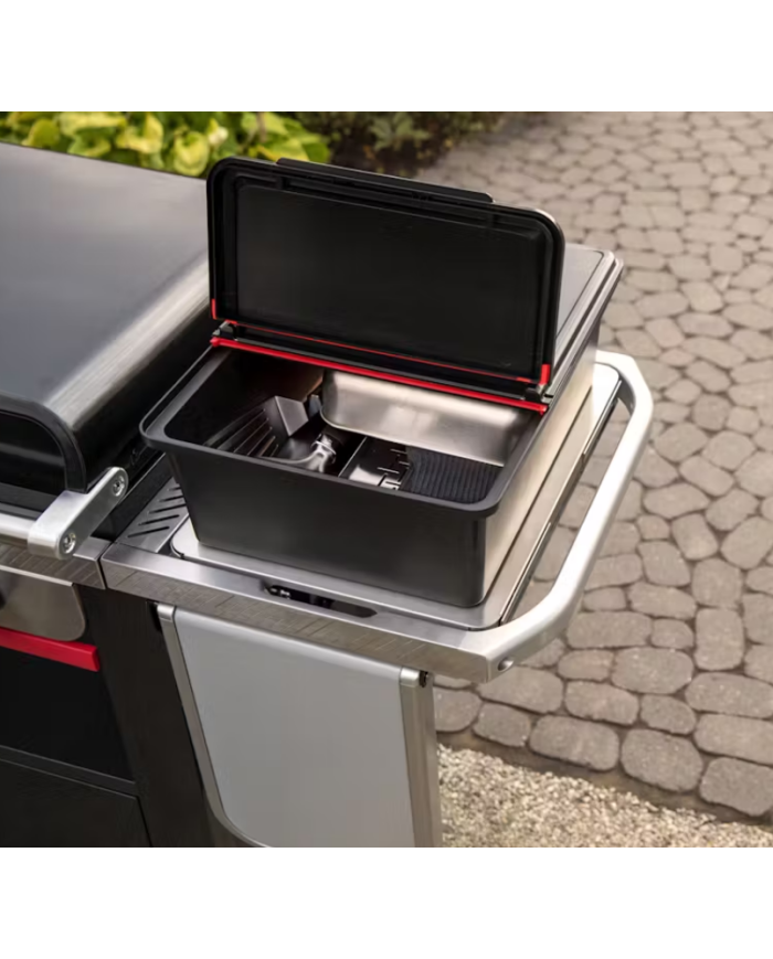 Contenitore da incasso per ripiano laterale Weber