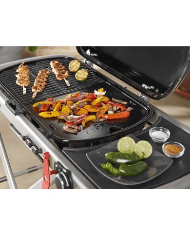 Piastra in ghisa per barbecue Weber Traveler