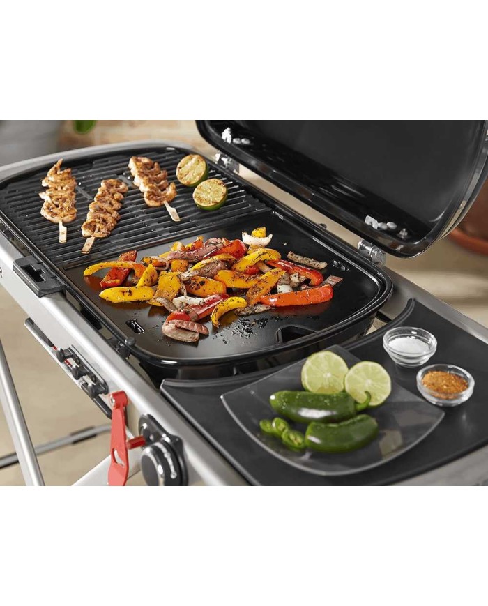 Piastra in ghisa per barbecue Weber Traveler