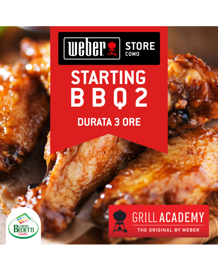 7 Marzo 2026 ore 9,30 - STARTING BBQ 2 - corso di barbecue