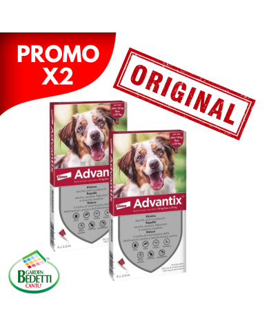 Advantix spot-on per cani 10-25 Kg 6 pipette