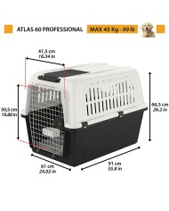 Trasportino cane Atlas 60 Ferplast