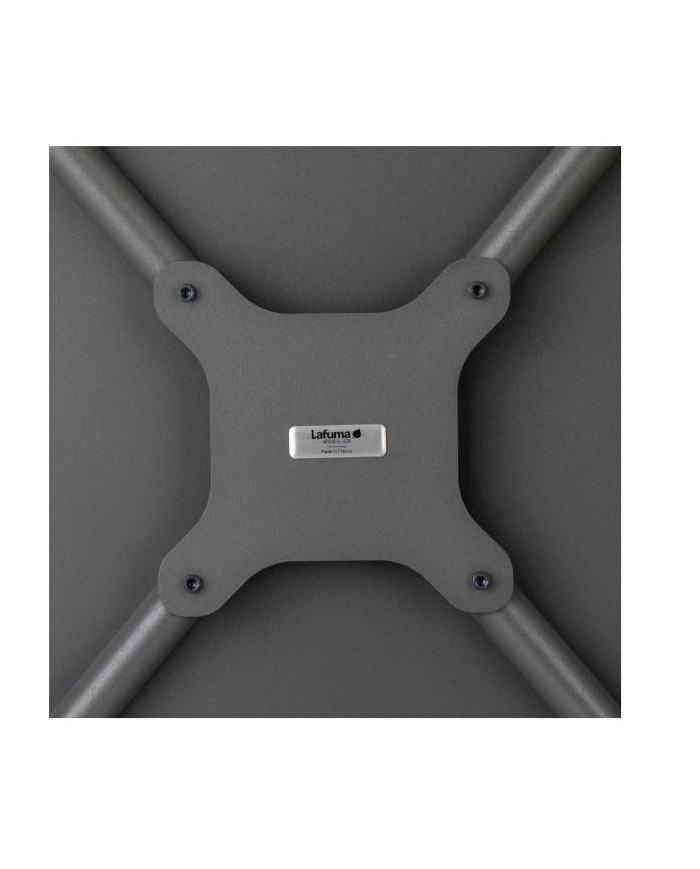 Tavolo Quadrato Vence Titane LAFUMA