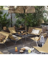 Tavolo Basso Rettangolo Vence LAFUMA Titane