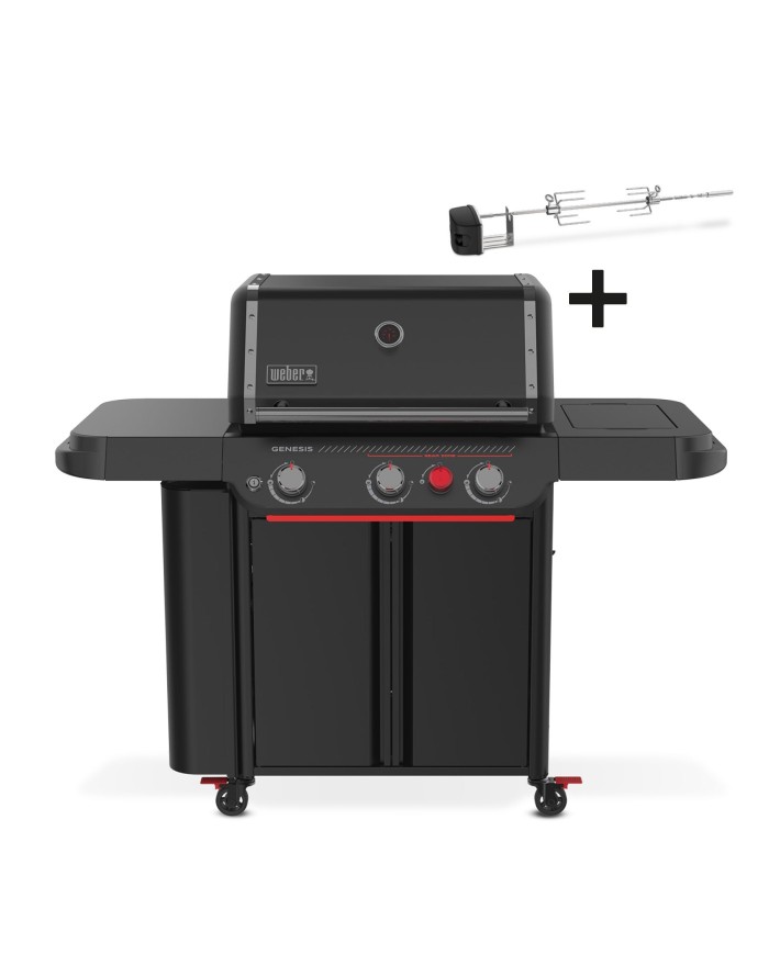 Barbecue a gas Weber Genesis E-330WR Stealth Edition
