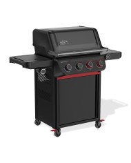 Barbecue a gas Weber Spirit EPX-435 Stealth Edition + Girarrosto e Griglia/Piastra 8858 OMAGGIO