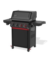 Barbecue a gas Weber Spirit EPX-435 Stealth Edition + Girarrosto e Griglia/Piastra 8858 OMAGGIO