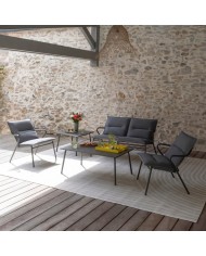 Panca Bassa imbottita VENCE LaFuma