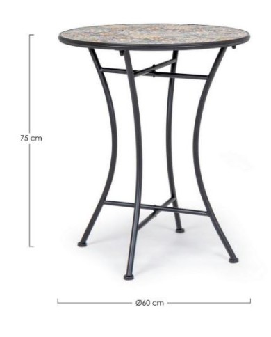 Tavolo Naxos to D60 Bizzotto