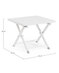 Tavolino Taylor 44x43 Bizzotto