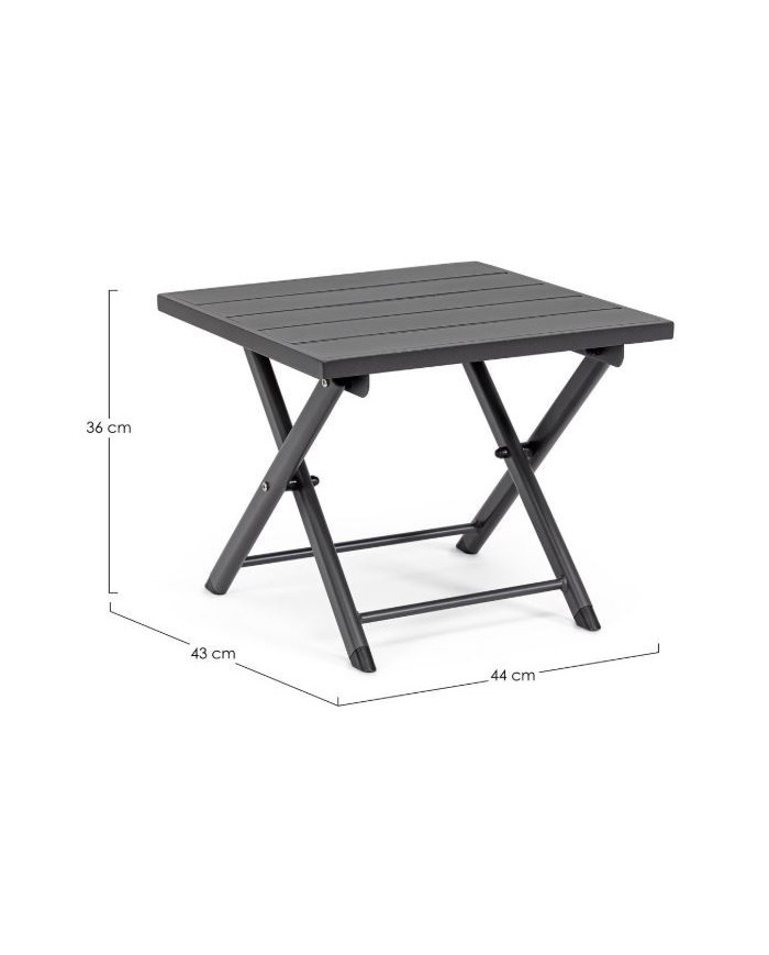 Tavolino Taylor 44x43 Bizzotto
