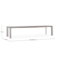 Tavolo allungabile Otavio 220-280-340x95 Bizzotto