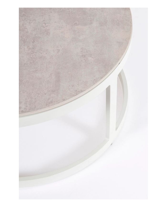 Tavolino Taluna Bianco Bizzotto WG20