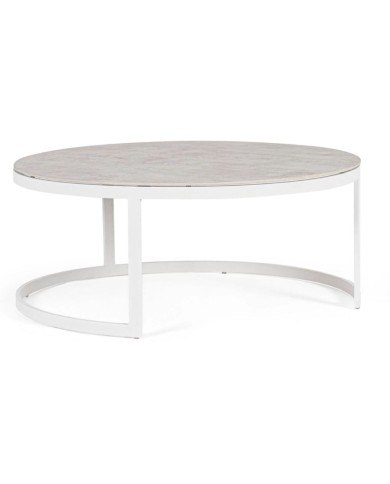 Tavolino Taluna Bianco Bizzotto WG20