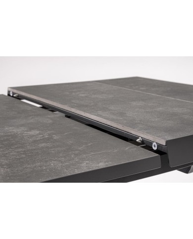 Tavolo allungabile Robert 143/183x88 Antracite Bizzotto