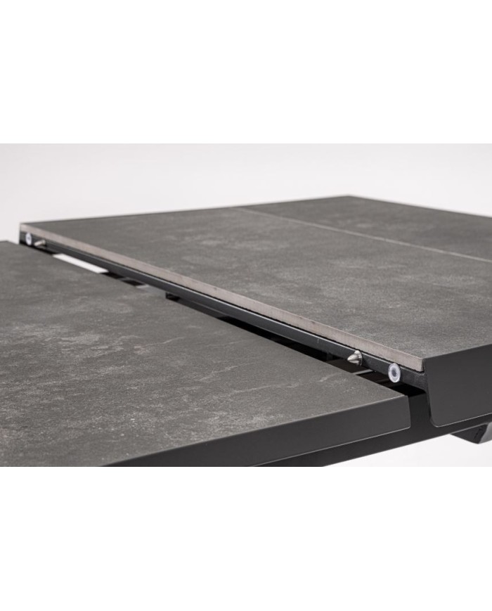 Tavolo allungabile Robert 143/183x88 Antracite Bizzotto